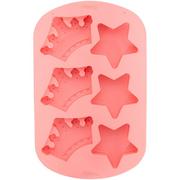 Silicone Star and Crown Baking Mold