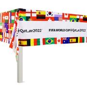 FIFA World Cup Qatar 2022 Plastic Table Cover, 54in x 108in