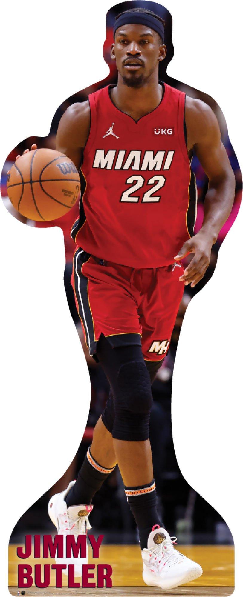 Red NBA Miami Heat Baseball Jersey Gift For Basketball Fans