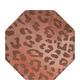 Rose Gold Leopard Print Tableware Kit for 20 Guests
