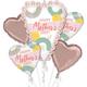 Sketch Mother's Day Foil Balloon Bouquet, 5pc