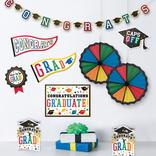 Multicolor Congrats Grad Room Decorating Kit, 10pc