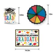 Multicolor Congrats Grad Room Decorating Kit, 10pc