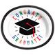 Multicolor Congrats Graduate Paper Dinner Plates, 12in x 10in, 50ct - Day to Celebrate