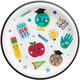 Graduation Fun Lunch Plates (9in) & Lunch Napkins (6.5in) for 30 Guests
