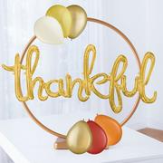 Thankful Autumn Thanksgiving Tabletop or Hangable Balloon Hoop Kit