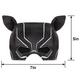 Child Flash-Reactive Black Panther Foam & Fabric Mask Hat, 7in x 5in
