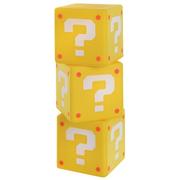Super Mario Foam Question Blocks, 2.48in, 8ct