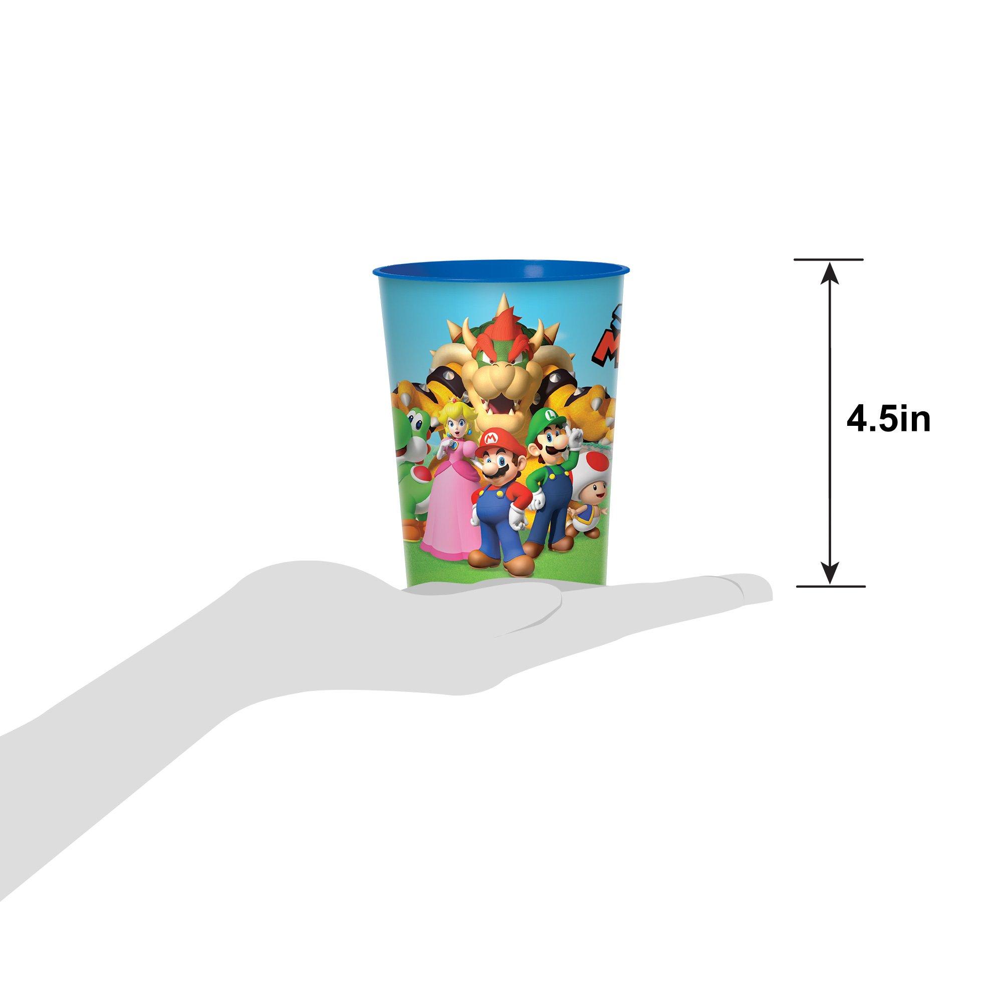 Super Mario Plastic Favor Cup, 16oz