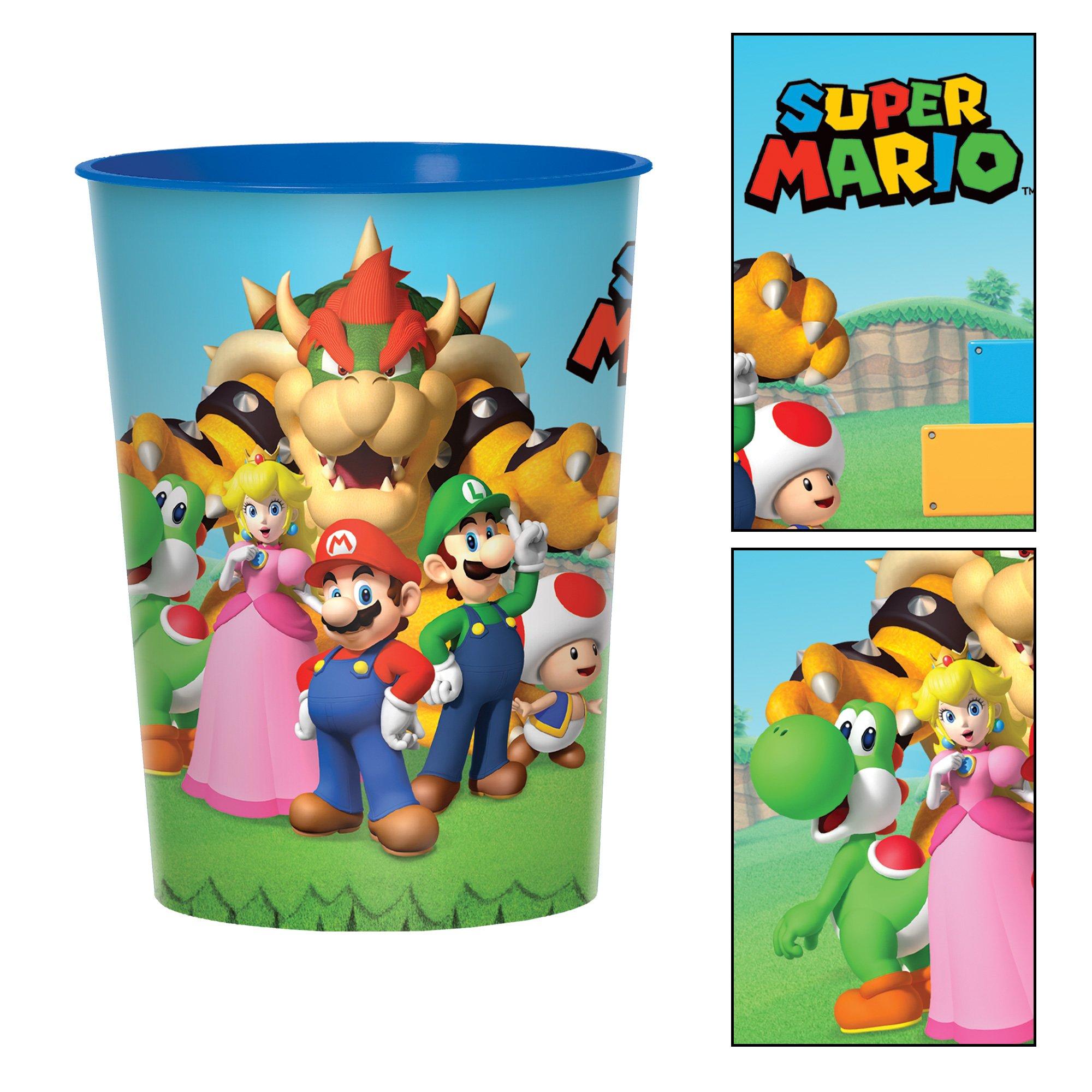 Super Mario Plastic Favor Cup, 16oz