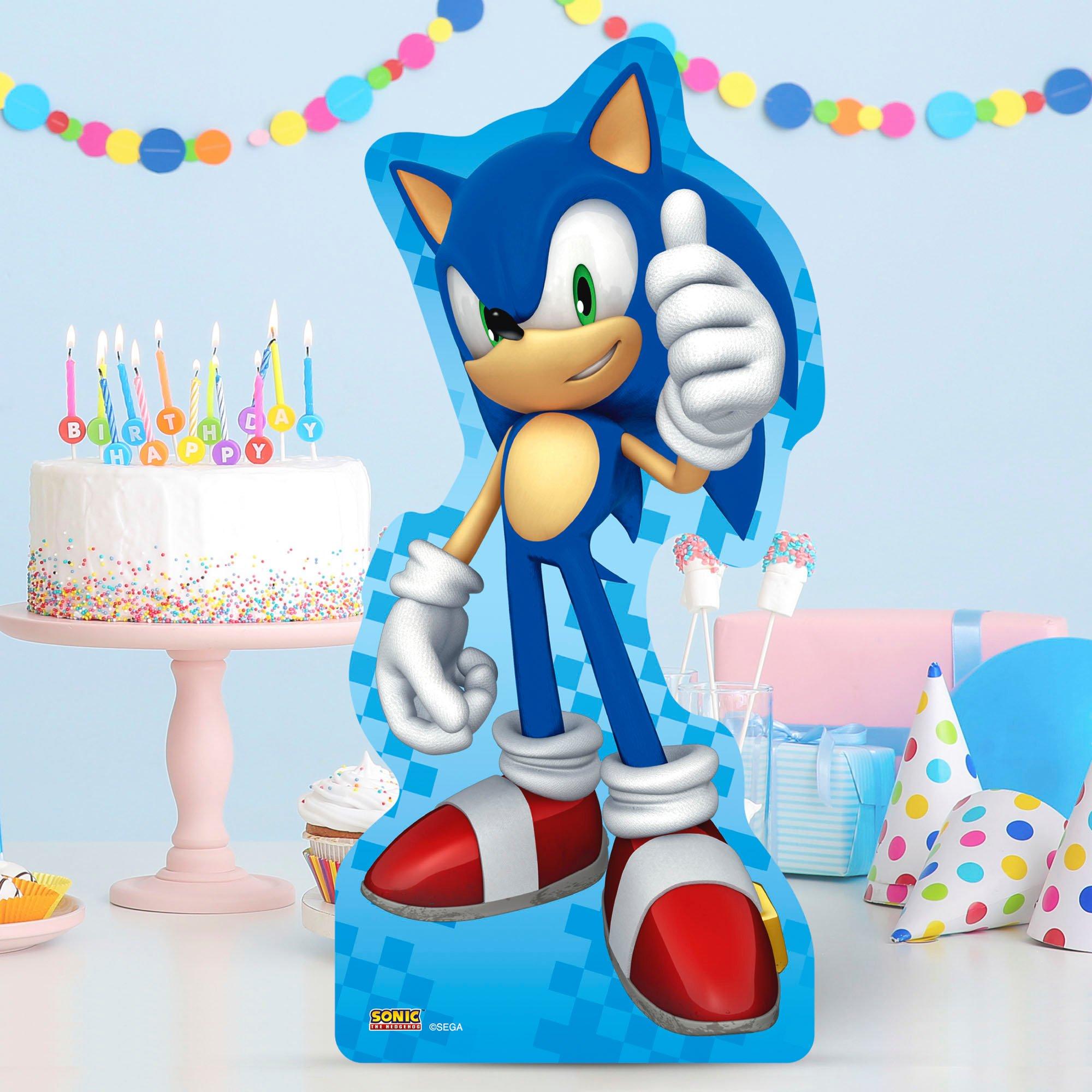 Pin by Alicia Monzón on CUMPLEAÑOS SONIC  Sonic birthday parties, Sonic  party, Hedgehog birthday