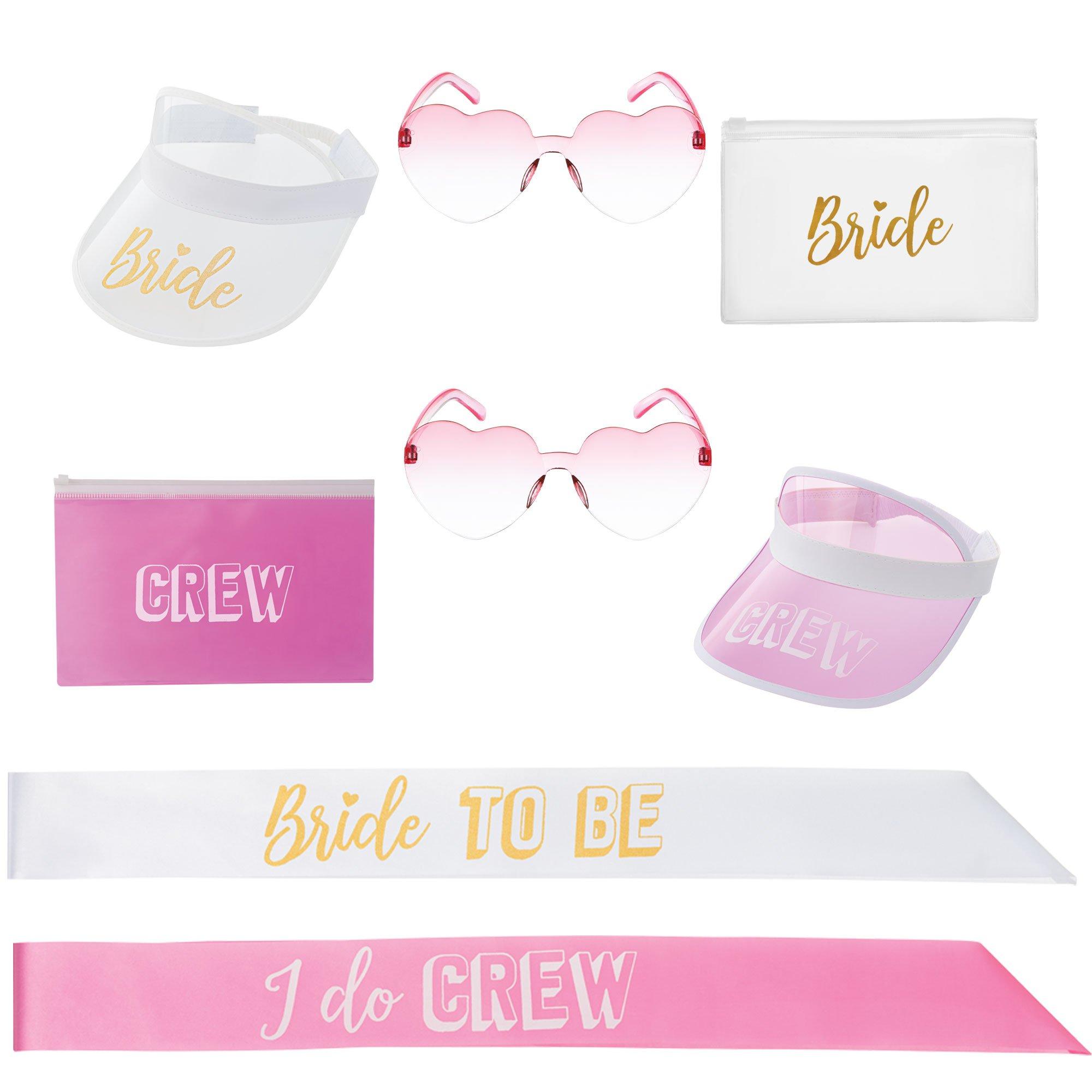 Bachelorette Party Accessories Kit for 4, 16pc