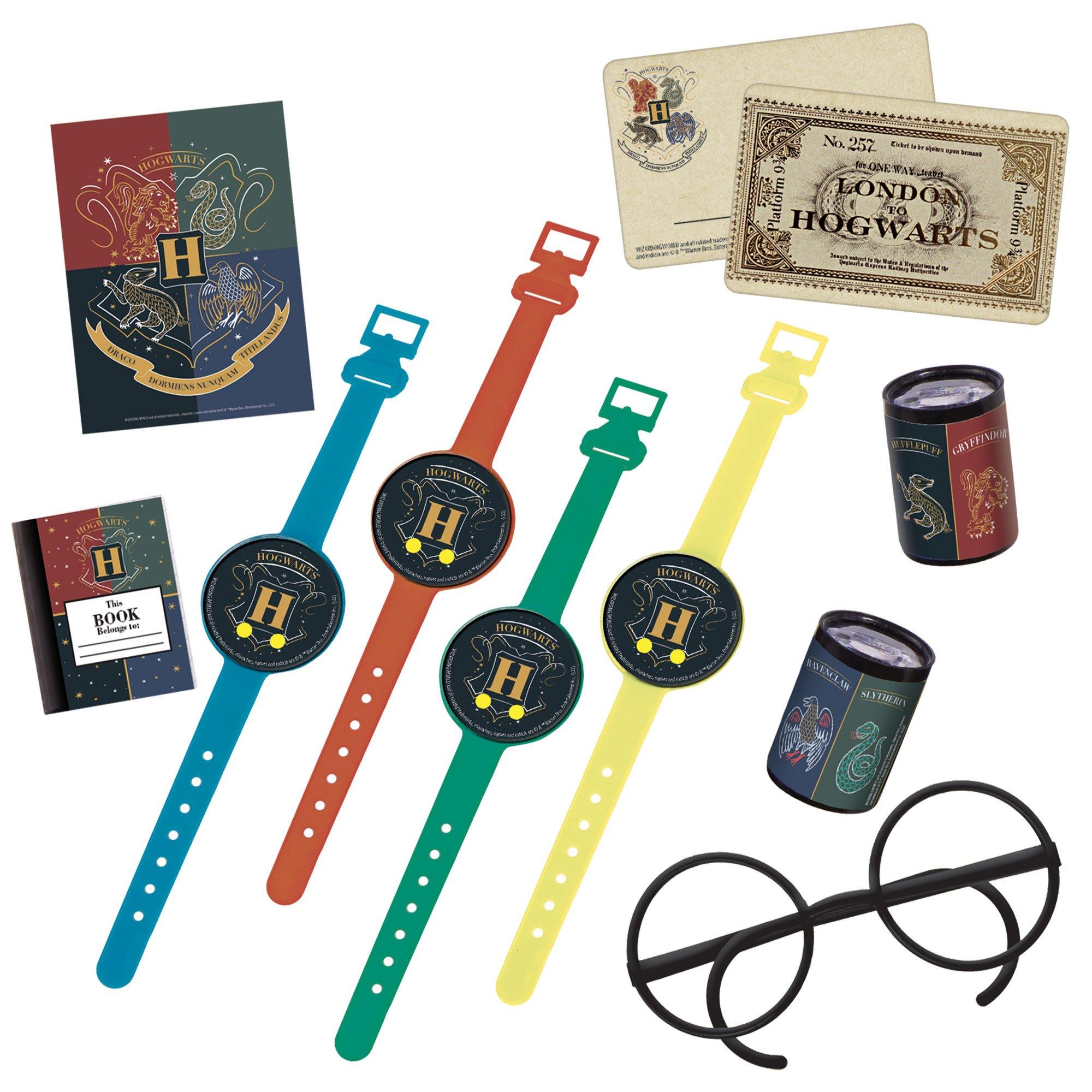 Hogwarts United Plastic & Paper Favor Pack, 48pc - Harry Potter