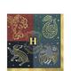 Metallic Hogwarts United Paper Lunch Napkins, 6.5in, 16ct - Harry Potter