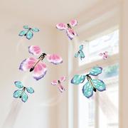 Flutter Butterfly Cardstock & Plastic Flapping Flyers, 3.9in, 8ct
