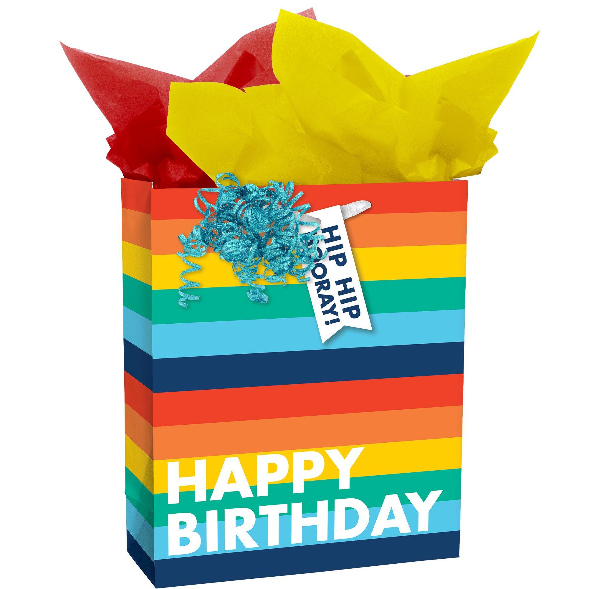 Rainbow Happy Birthday Gift Wrap