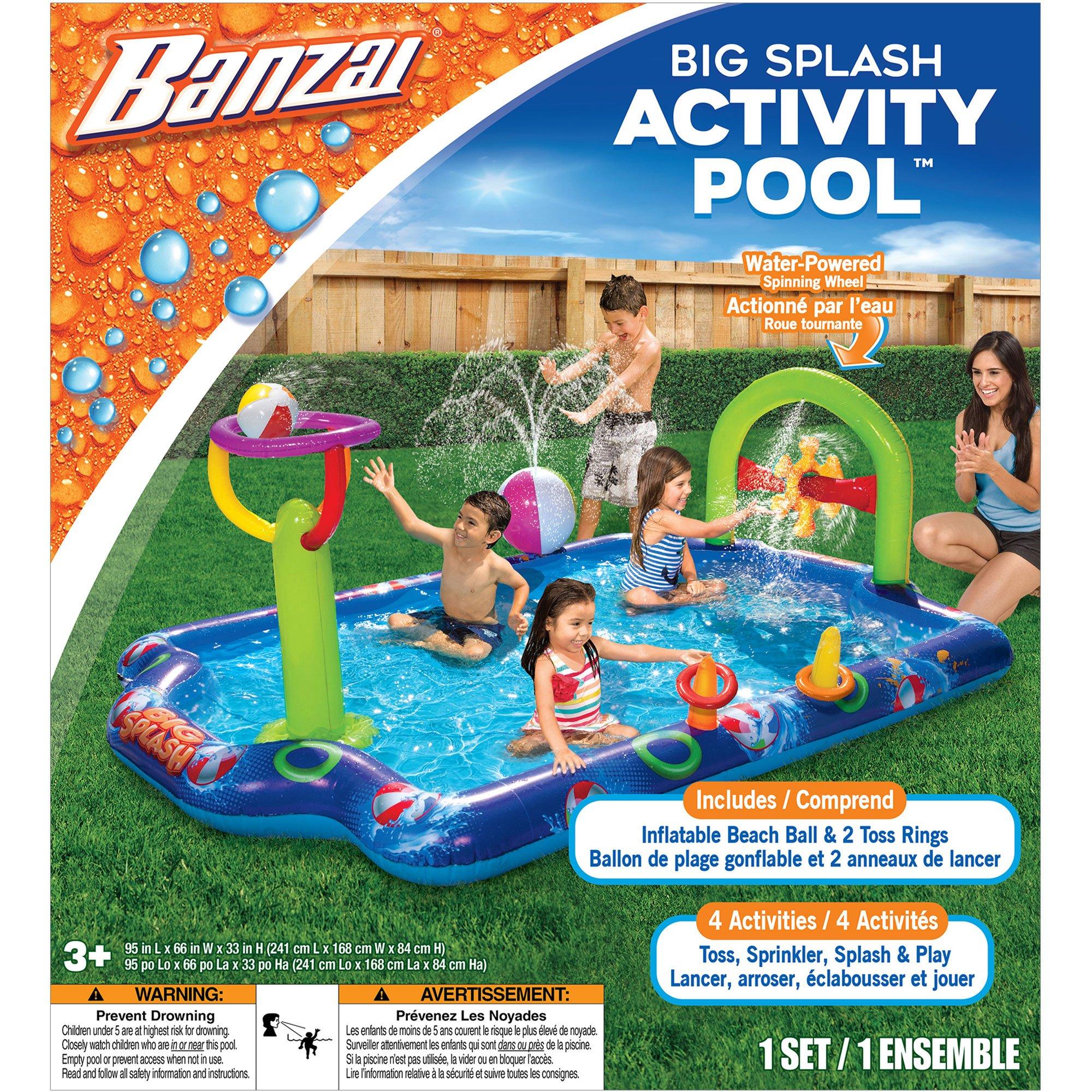 Banzai kiddie hot sale pool