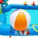 Big Splash Inflatable Plastic Activity Pool, 5.5ft x 7.9ft, 4pc