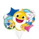 Baby Shark Balloon Bouquet, 8pc