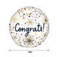 Confetti Sprinkle Congrats Foil Balloon, 18in
