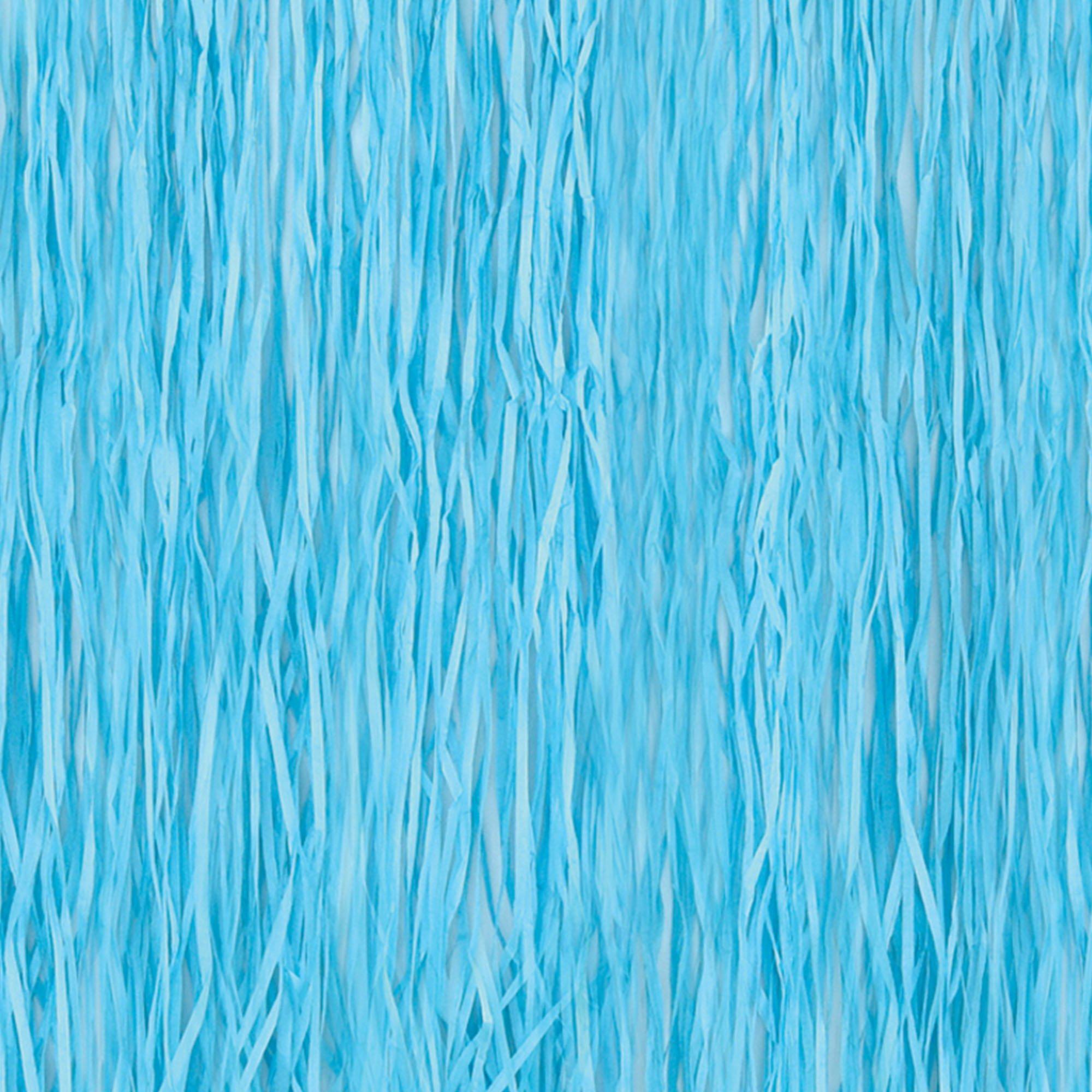 Blue Raffia Backdrop, 4ft x 6ft - Beach Life