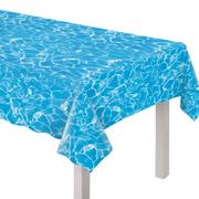 Pool Party Plastic Table Cover, 54in x 102in