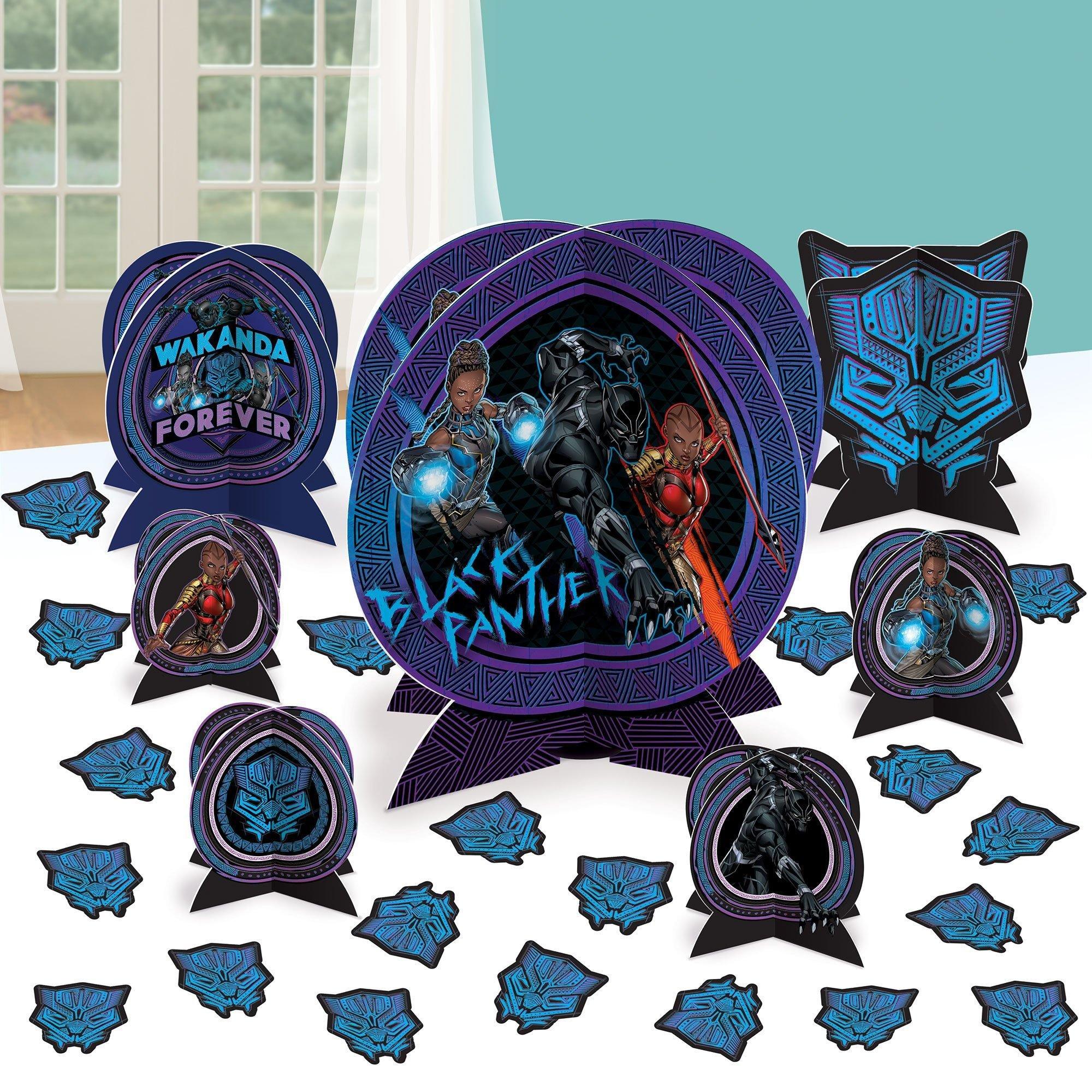 Black Panther Wakanda Forever Room Decorating Kit Party City