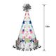 Modern Birthday Starry Plastic Party Hat, 10.5in
