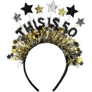 50th Birthday Headband - Sparkling Celebration