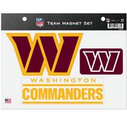 Washington Commanders Magnets, 3pc