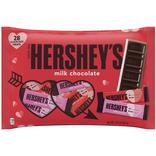 Hershey's Snack-Sized Valentine's Day Exchange Bars, 12.6oz, 28ct - Milk Chocolate