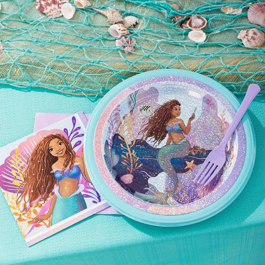 The Little Mermaid Paper Lunch Napkins, 6.5in, 16ct - Movie 2023