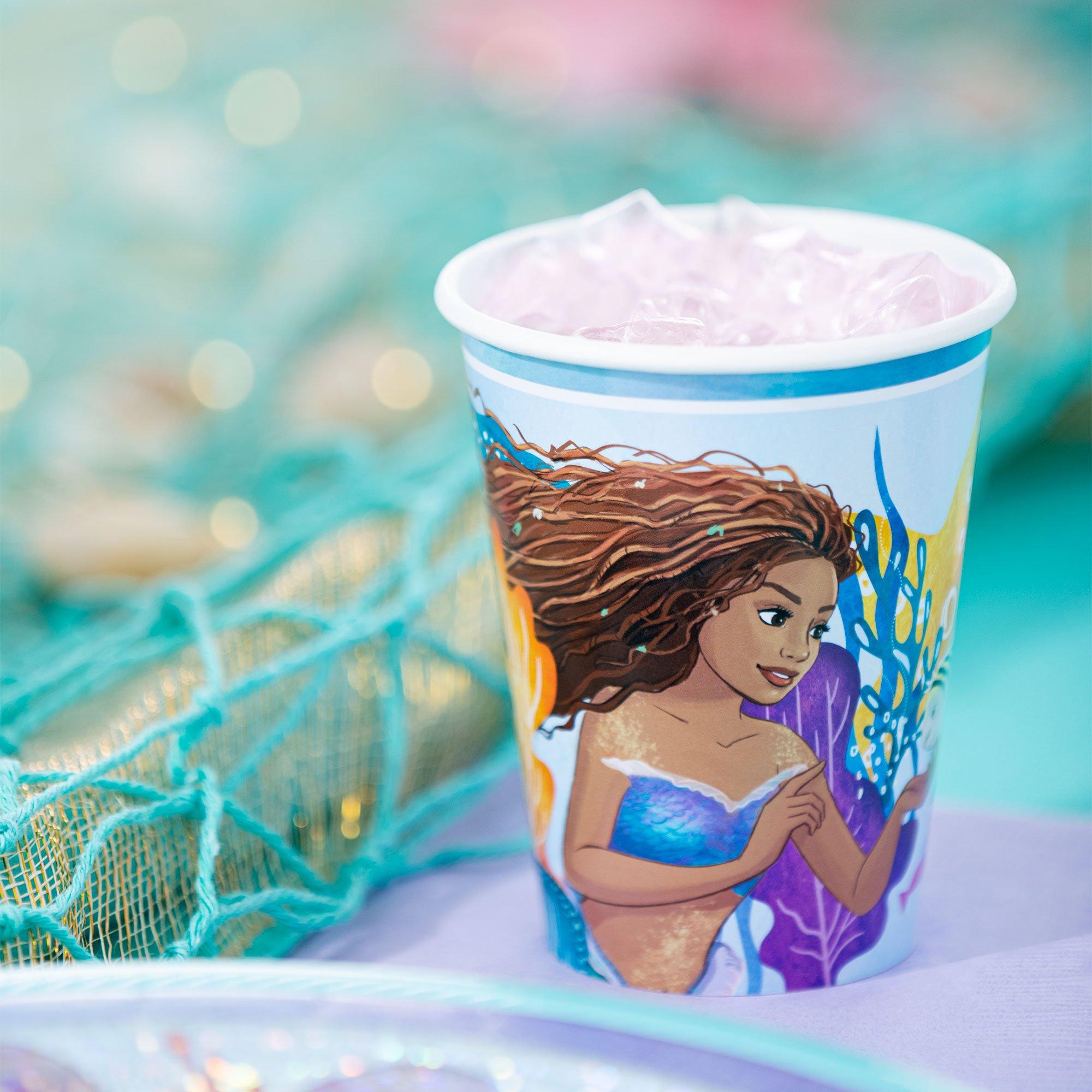 The Little Mermaid Plastic Favor Cup, 16oz - Movie 2023 Birthday Party