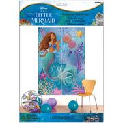 The Little Mermaid Paper & Cardstock Photo Booth Kit, 4.9ft x 5.4ft - Movie 2023