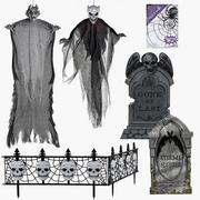 Eternal Slumber Halloween Graveyard Decorating Kit