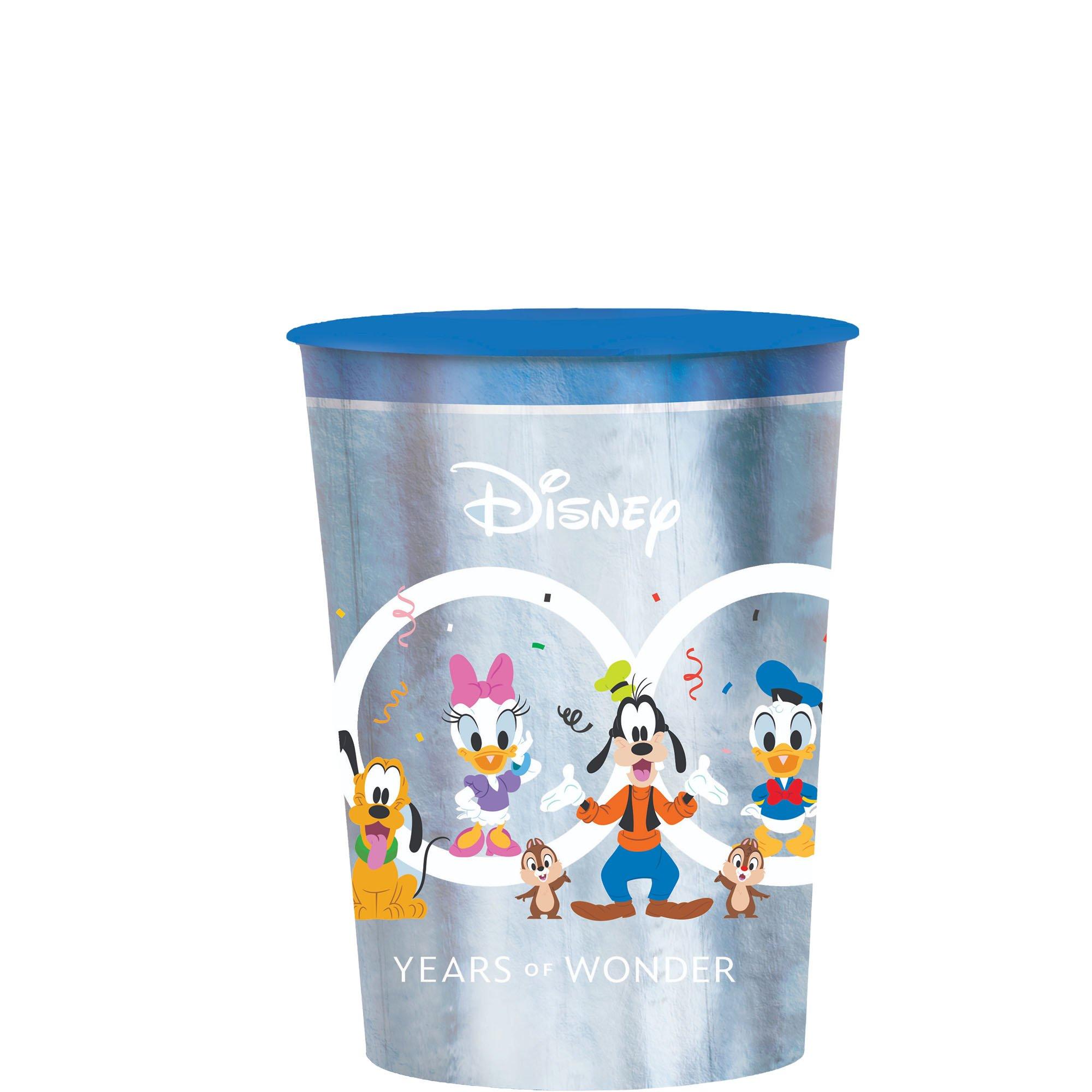 4-cup Round Glass Storage, Disney Commemorative Series - 100 Years