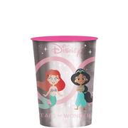 Metallic Disney Princess Plastic Favor Cup, 16oz - Disney 100th