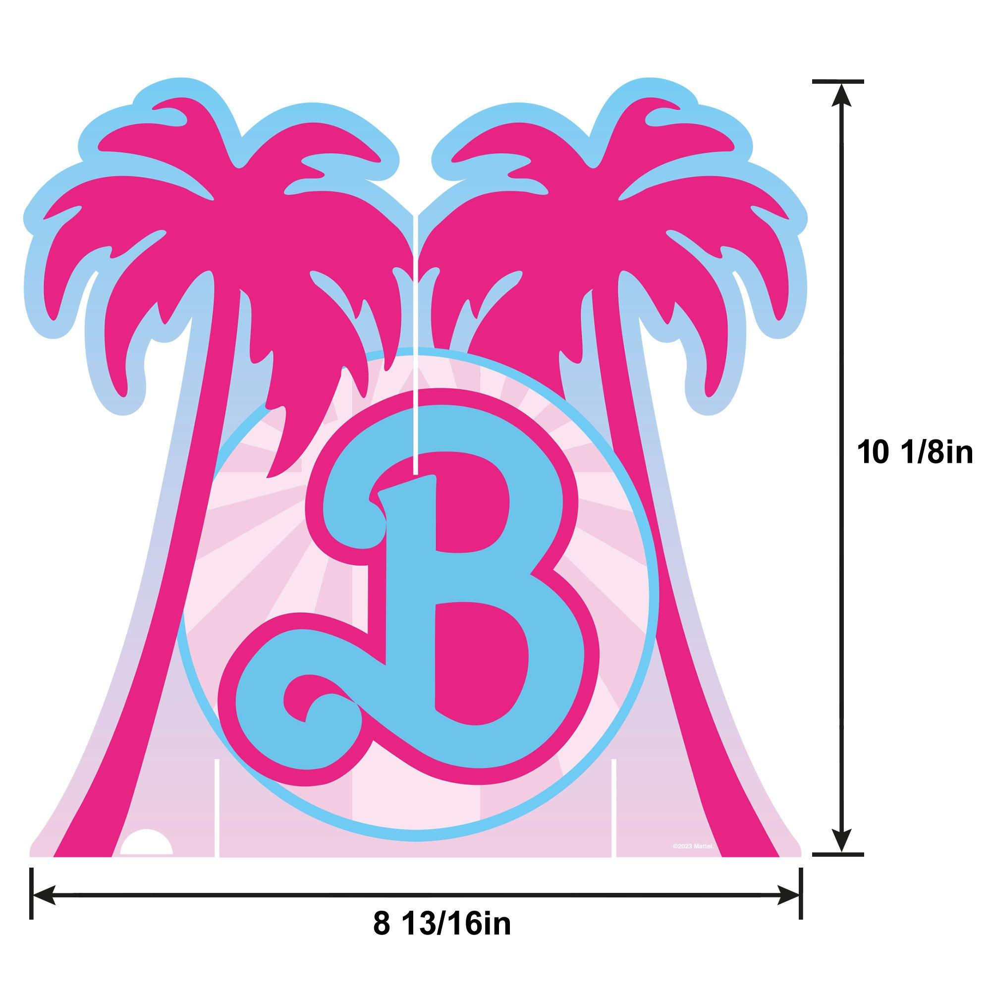 Huge! Barbie Style Logo sign decor ~12in