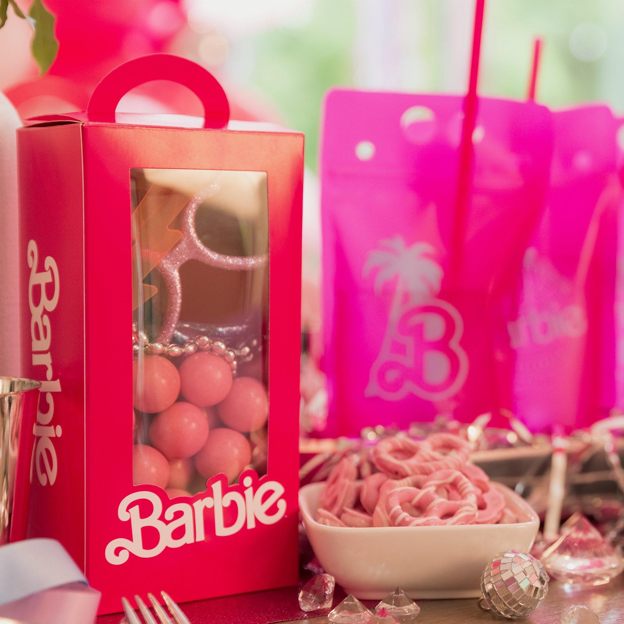 Barbie dolls. Gift boxes and bags set. LV