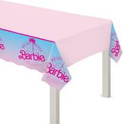 Malibu Barbie Plastic Table Cover, 54in x 96in