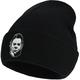 Black Embroidered Michael Myers Mask Acrylic Knit Beanie - Halloween 2