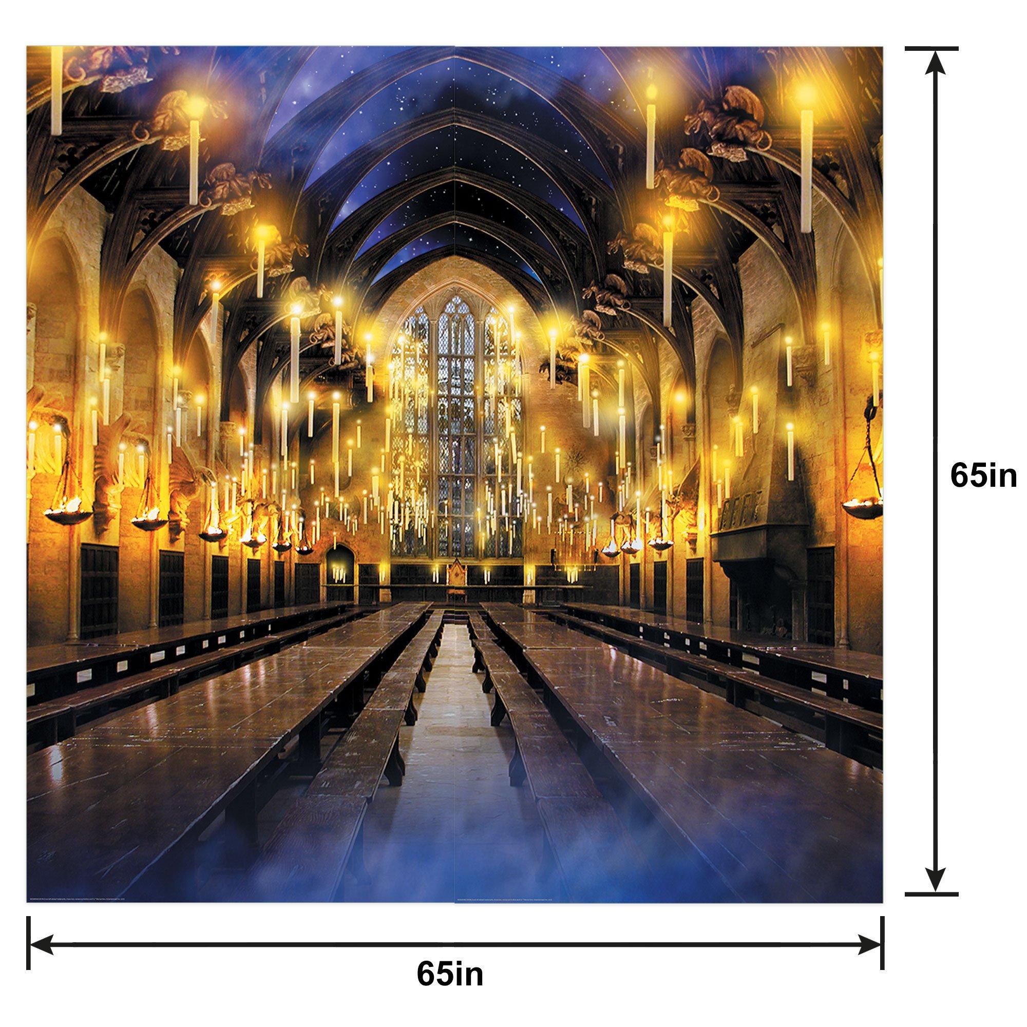 Hogwarts United Plastic Scene Setter, 5.4ft x 5.4ft - Harry Potter