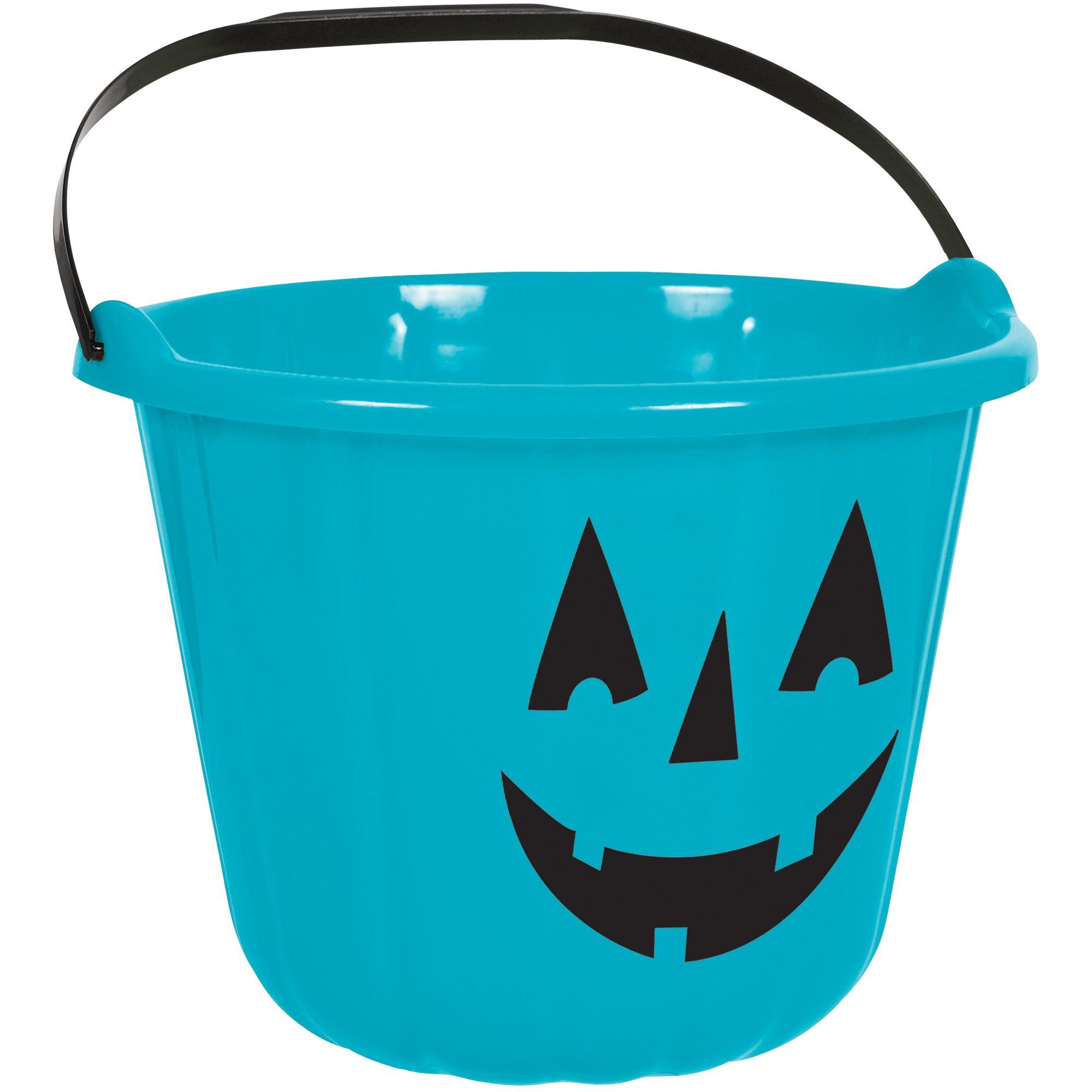 Jack-o'-Lantern Plastic Trick-or-Treat Bag, 14in x 15.5in