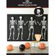 Skeleton Plastic Scene Setter Kit, 7pc