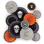 Wicked Hauntings Paper Fan Decorating Kit, 15pc