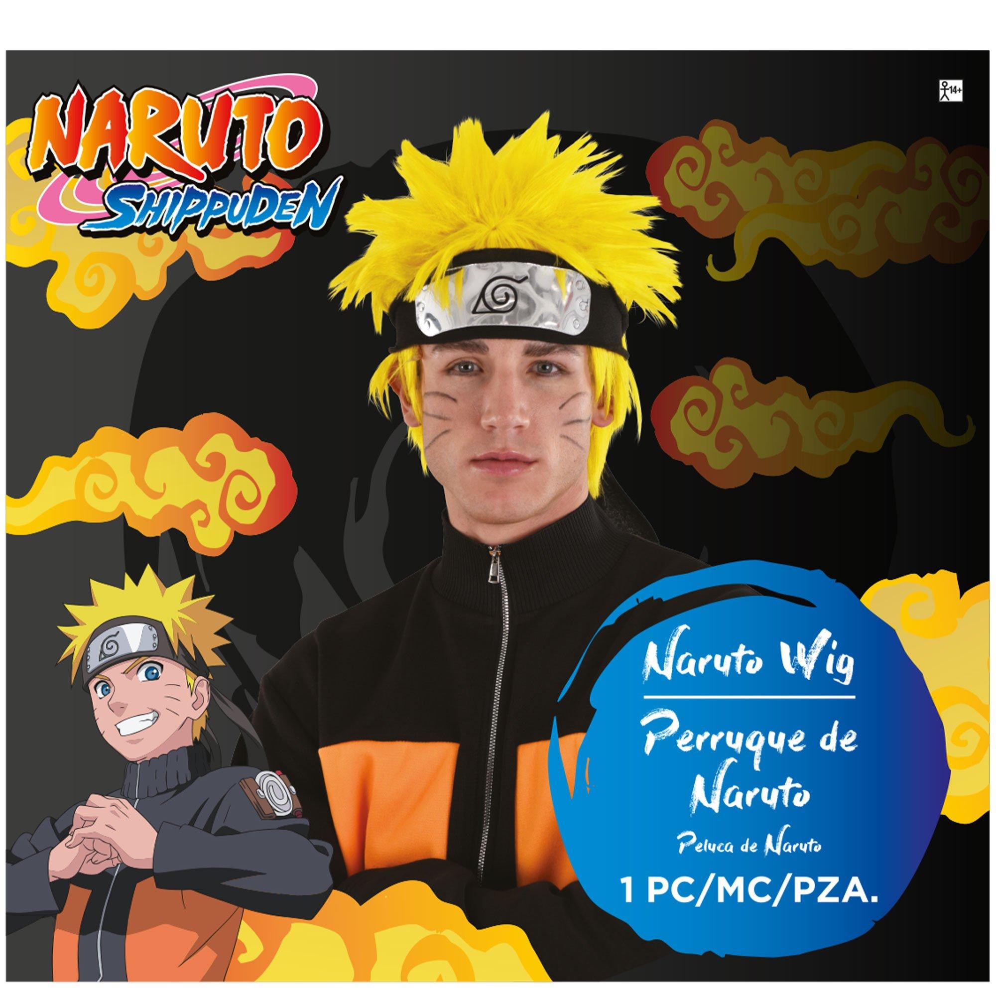 Naruto Wig Naruto Shippuden Party City