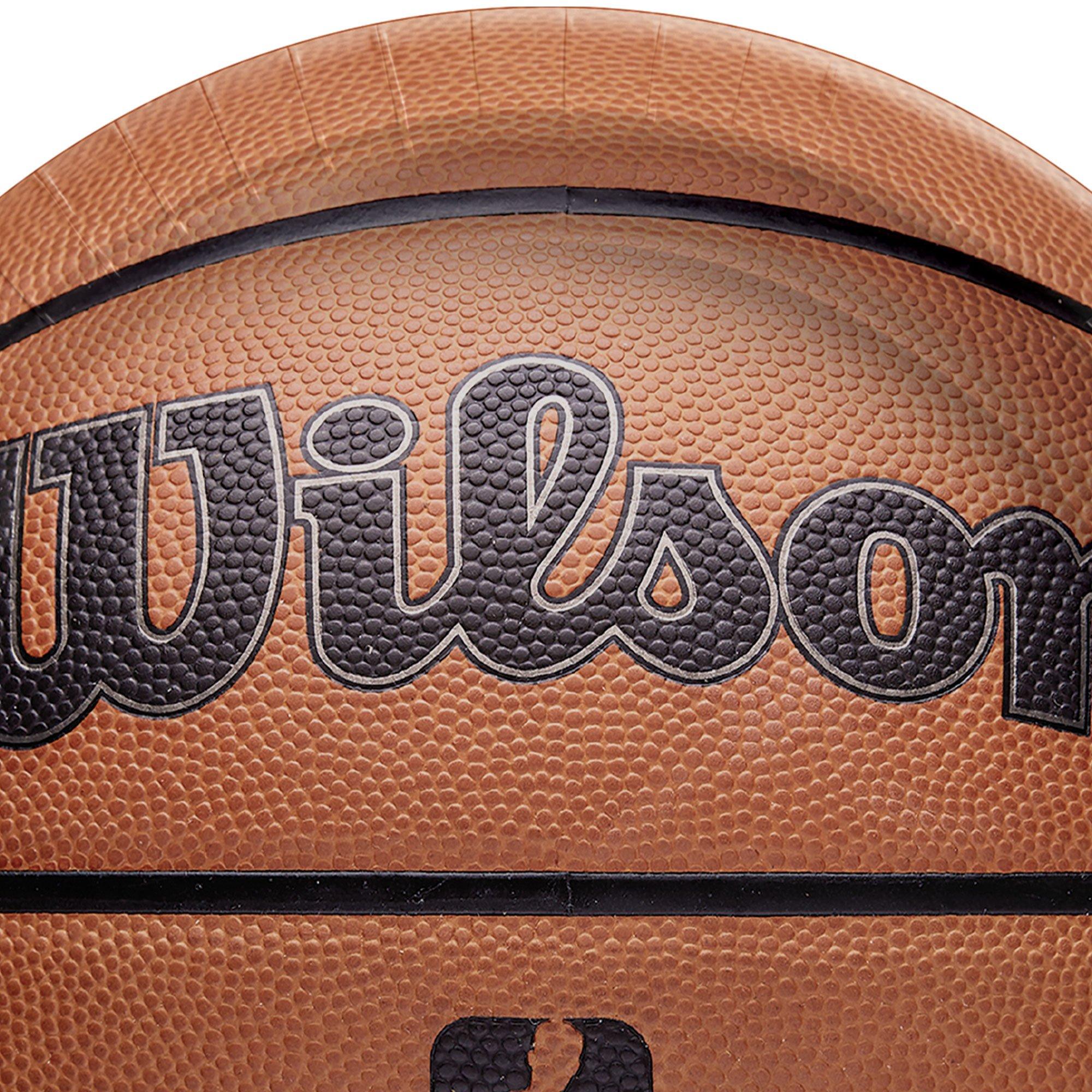 Wilson Basketball Paper Dessert Plates, 7in, 18ct