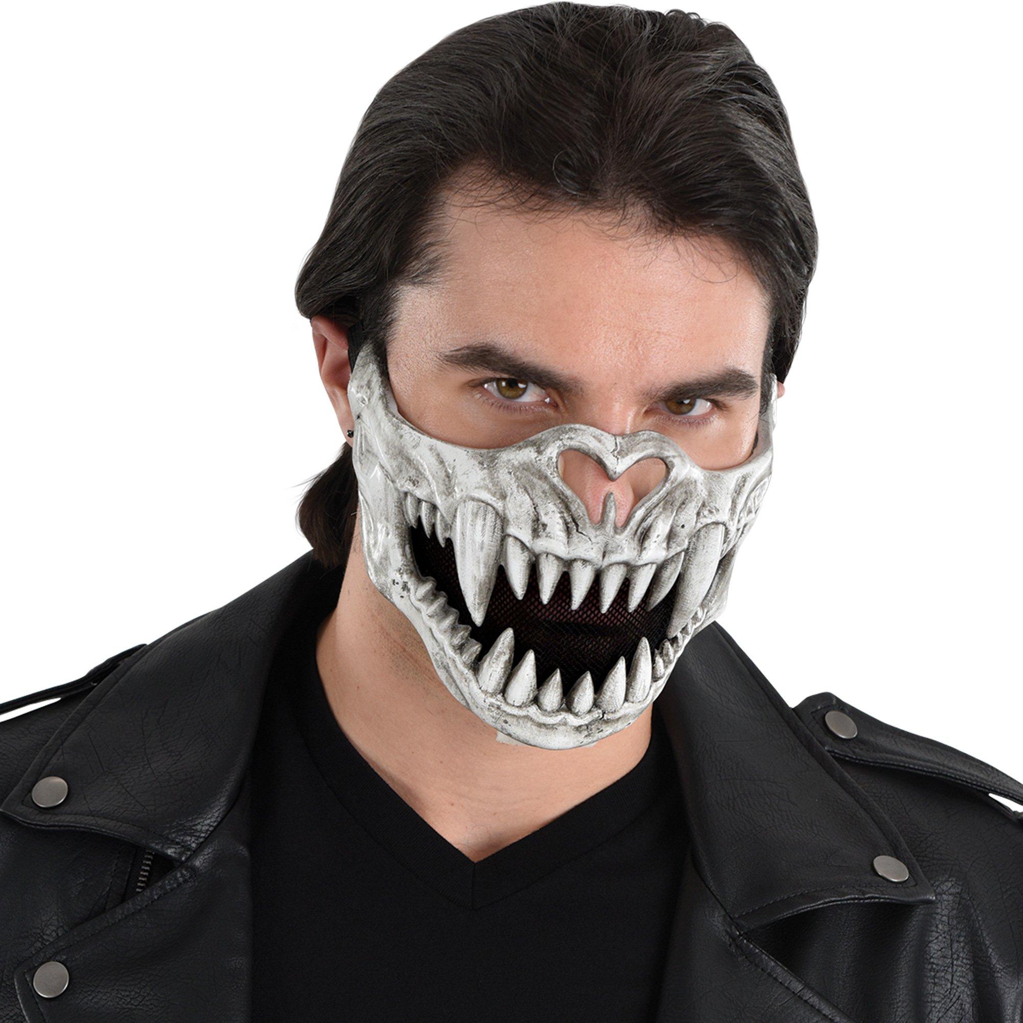 Adult Creature Skull Half Mask