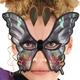 Glow-in-the-Dark Butterfly Face Mask