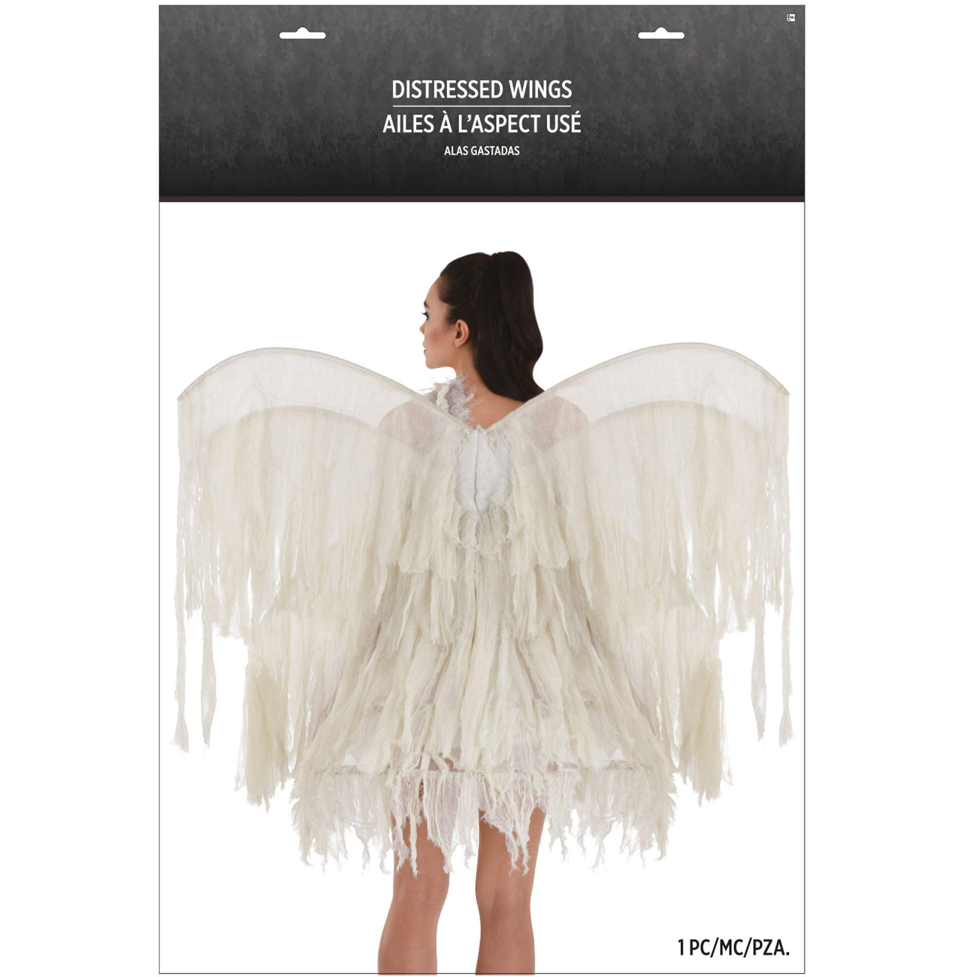 Haunted Distressed Wings